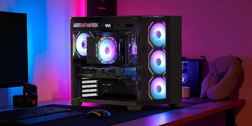 Fast Gaming PC AMD Ryzen 7 5700x , 2TB SSD , 64GB RAM , RTX 5070 TI , WiFi